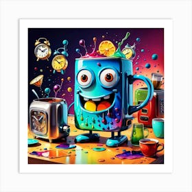 Monster Mug Art Print