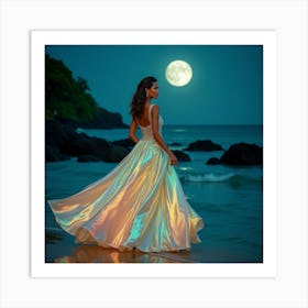 Full Moon Art Print