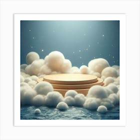 Cloud Stock Videos & Royalty-Free Footage Art Print