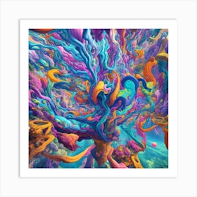 Surreal Dreamscape 1 Art Print