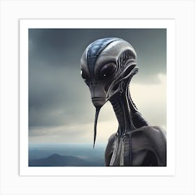 Alien 5 Art Print