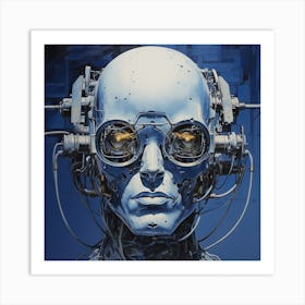 Cyborg Art Print