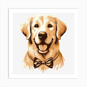 Golden Retriever Art Print