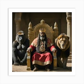 King Of The Jungle Art Print