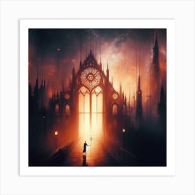 Dark Fantasy Painting Art Print