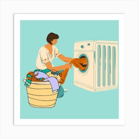 laundry Art Print