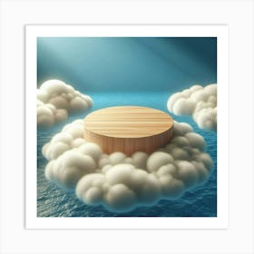 Cloud Stock Videos & Royalty-Free Footage 1 Art Print