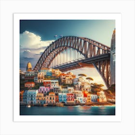 Sydney Harbour Bridge 76 Art Print