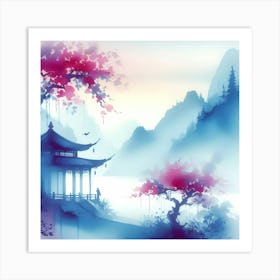 Chinese Pagoda 18 Art Print