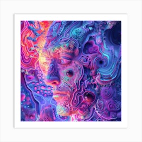 Psychedelic Art 19 Art Print