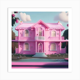 Barbie Dream House (226) Art Print