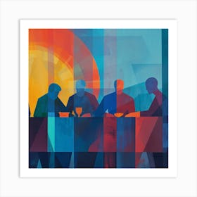 Last Supper 3 Art Print