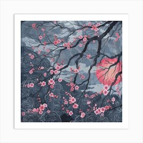 Cherry Blossoms 3 Art Print