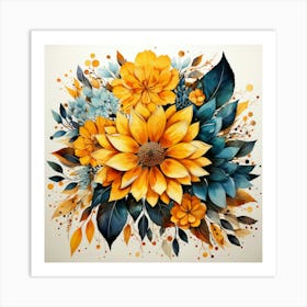 Sunflowers 18 Art Print