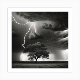 Lightning Storm 1 Art Print