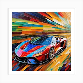 Sports Car 8 Art Print