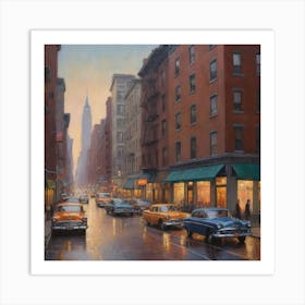 Old New York 2 Art Print