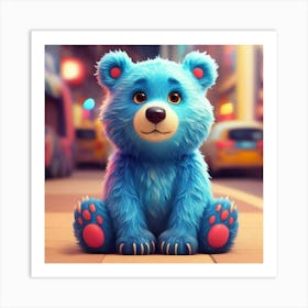 Teddy Bear Art Print