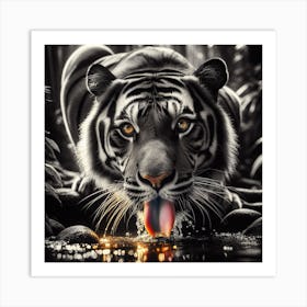 Tiger 1 Art Print