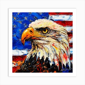 Eagle Of USA - American Eagle Art Print