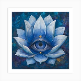 Third Eye Chakra (Ajna) 1 Art Print