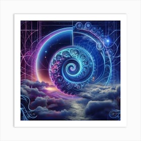 Spiral Spiral Spiral Art Print