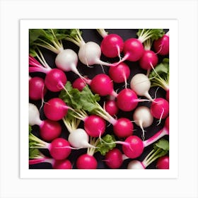 Radishes 3 Art Print