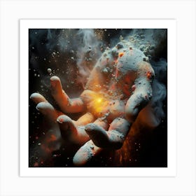 'The Hand Of God' Art Print