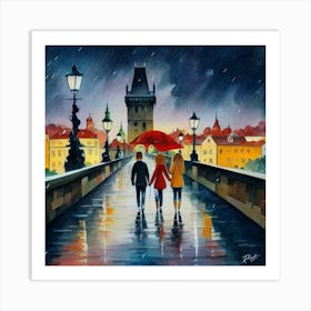 Charles Bridge 1 Art Print