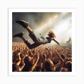 Concert Stock Videos & Royalty-Free Footage Art Print