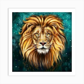 Lion King Art Print