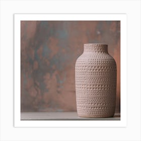 Vase With Dots Art Print