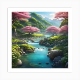 Cherry Blossoms 9 Art Print