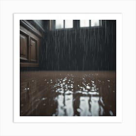 Rain Stock Videos & Royalty-Free Footage 1 Art Print