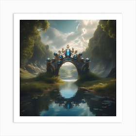 Gate Of Legends 1 Art Print