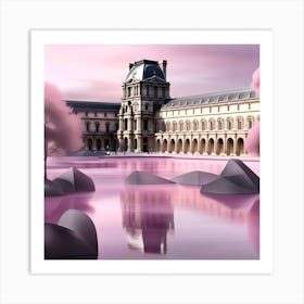 Louvre Soft Expressions Landscape #2 Art Print