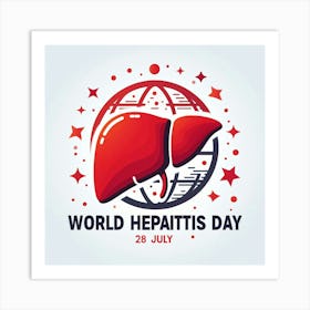 World Hepatitis Day 3 Art Print