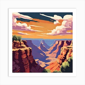 Grand Canyon Sunset 3 Art Print