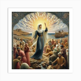 Birth Of Jesus 2 Art Print