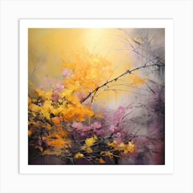 AI Tranquil Tints Art Print