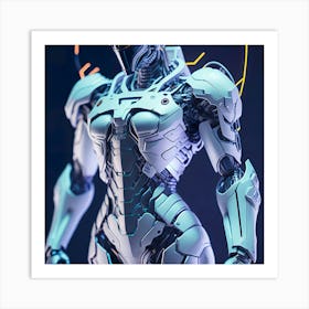 Ciborg Cyberpunk Robot (112) Art Print