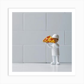 Pizza Chef Art Print