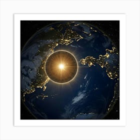 Eclipse Of The Sun Art Print