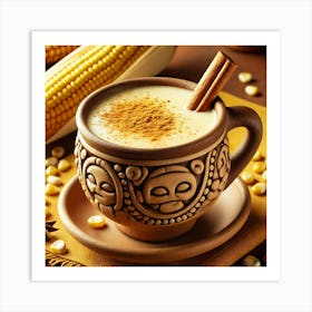 Sovereign Flame Atole Corn Based Drink Art Print