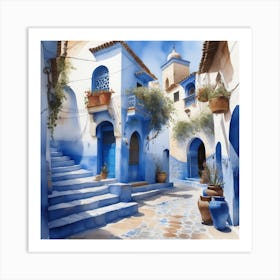 Chefchaouen 3 Art Print