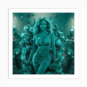 Sex And Flowers Art Print