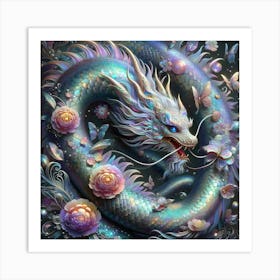 Dragon Painting Art Print