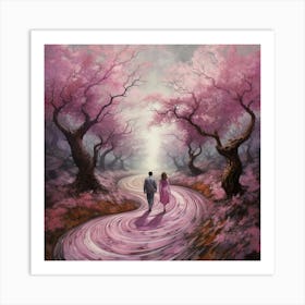 Cherry Blossoms Art Print