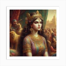 Babylon princess Art Print