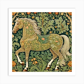 Horse In The Meadow Art Print